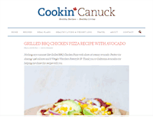 Tablet Screenshot of cookincanuck.com